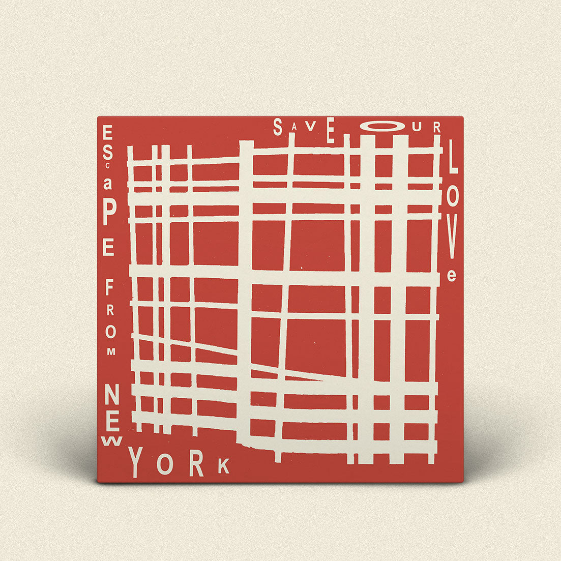 ESCAPE FROM NEW YORK "SAVE OUR LOVE" (12”EP, importado, novo)