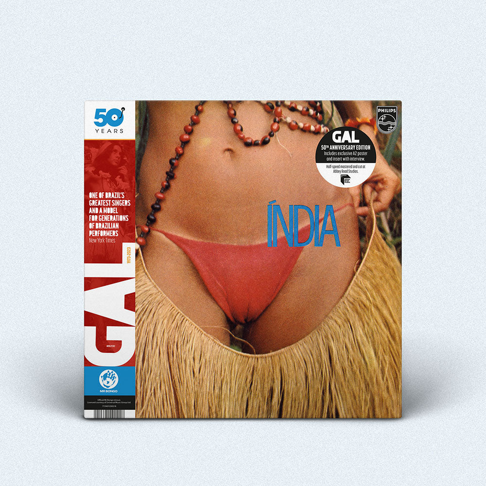 GAL COSTA "ÍNDIA" (50th Anniversary Edition) (LP, importado, novo, lacrado)