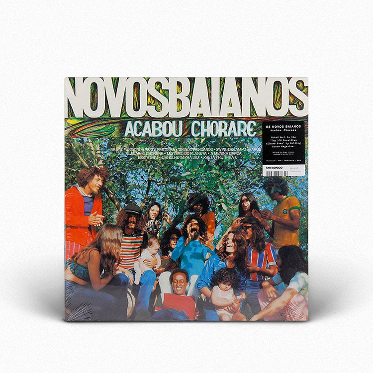 OS NOVOS BAIANOS "ACABOU CHORARE" (LP, Re, importado, novo, lacrado)